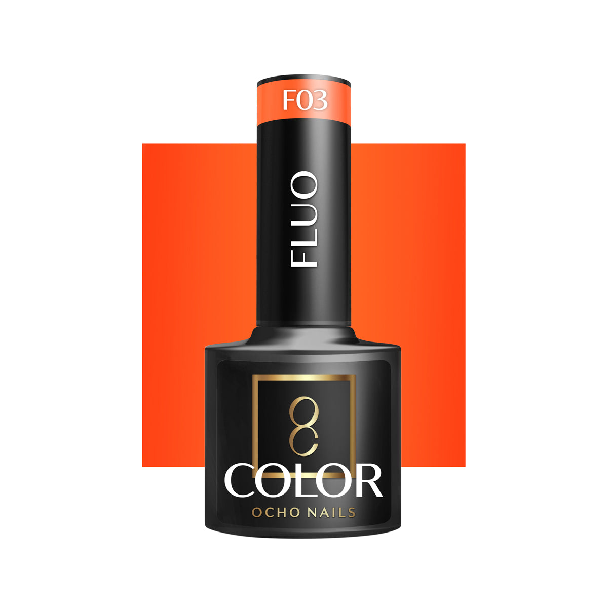 OCHO NAILS vernis à ongles hybride fluo F03 -5 g
