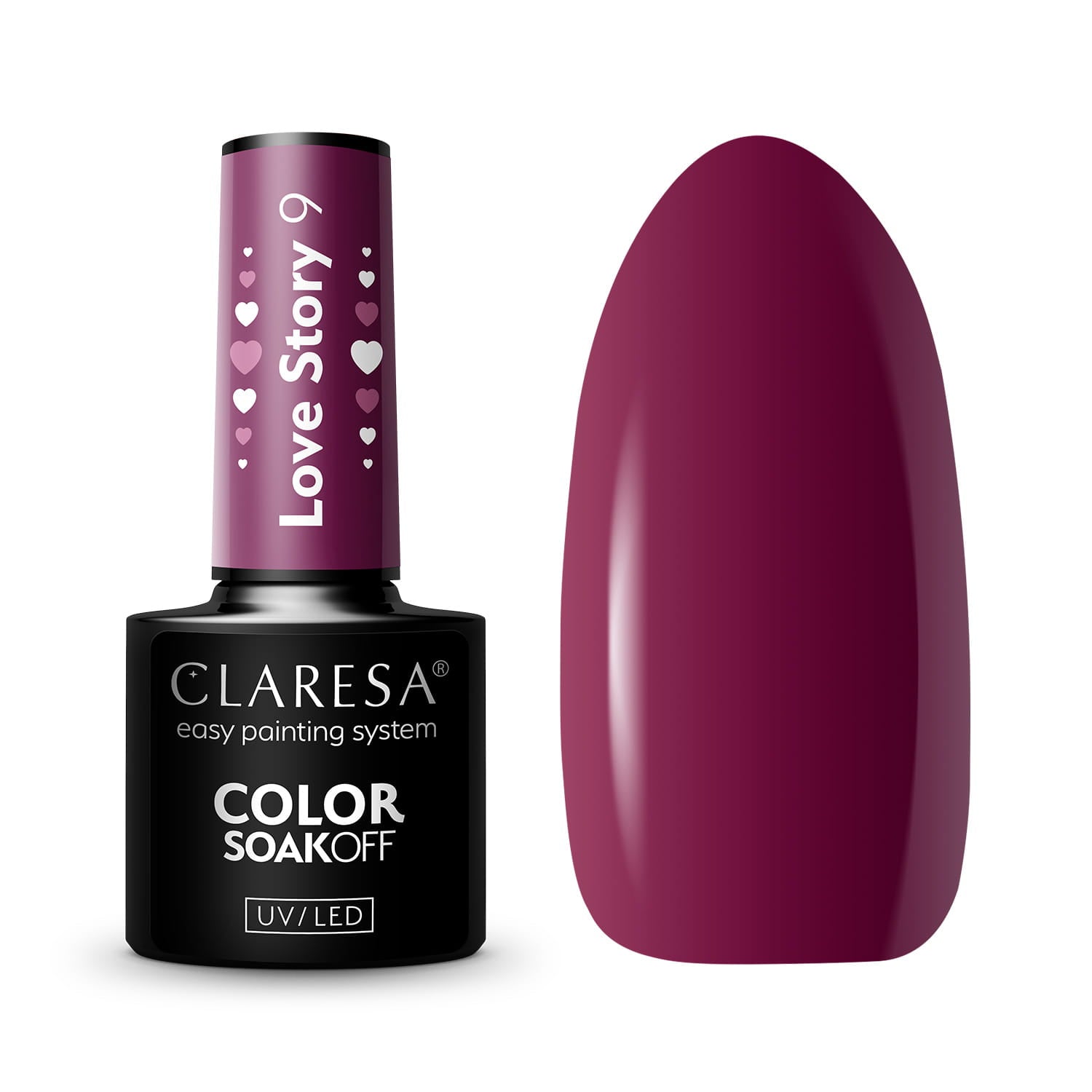Vernis hybride CLARESA LOVE STORY 9 - 5g
