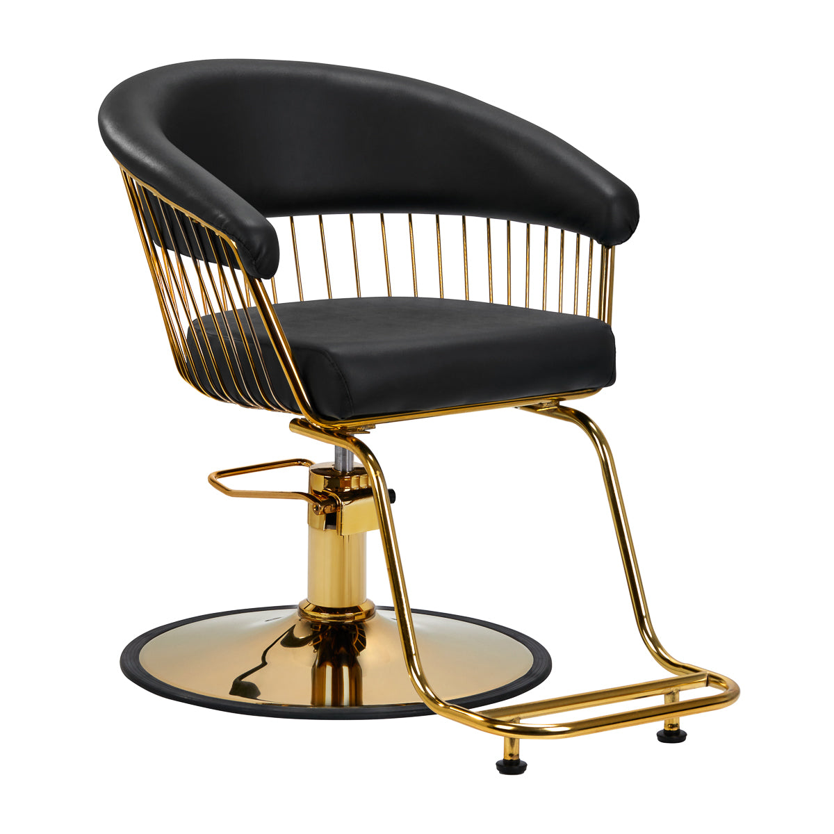 Cheveux System fauteuil de coiffure Lile or noir