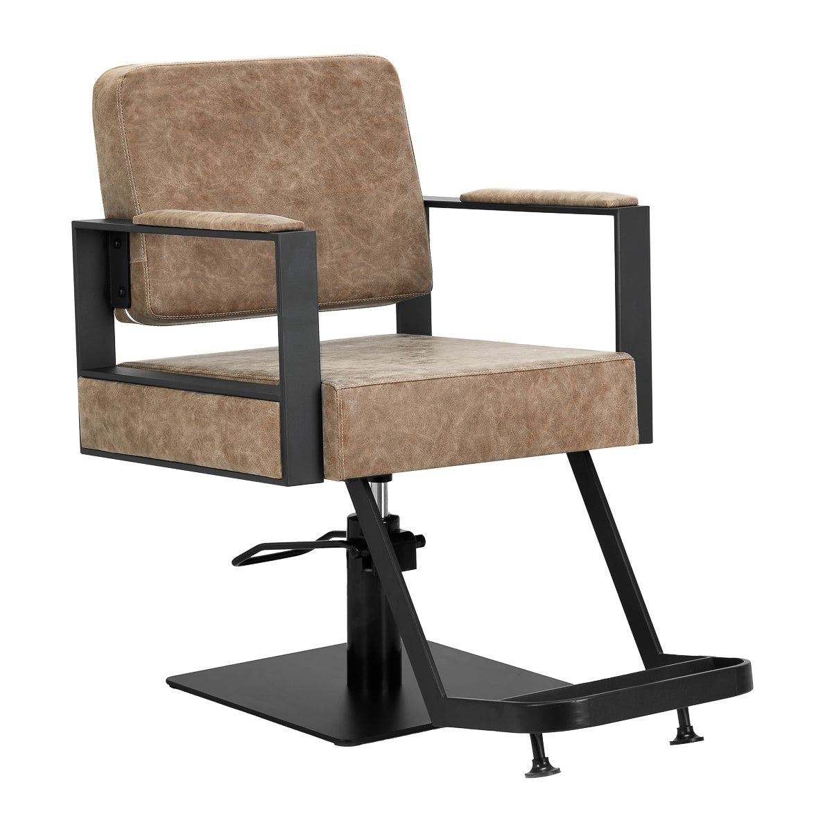Chaise de coiffure Gabbiano Modena Marron vieilli
