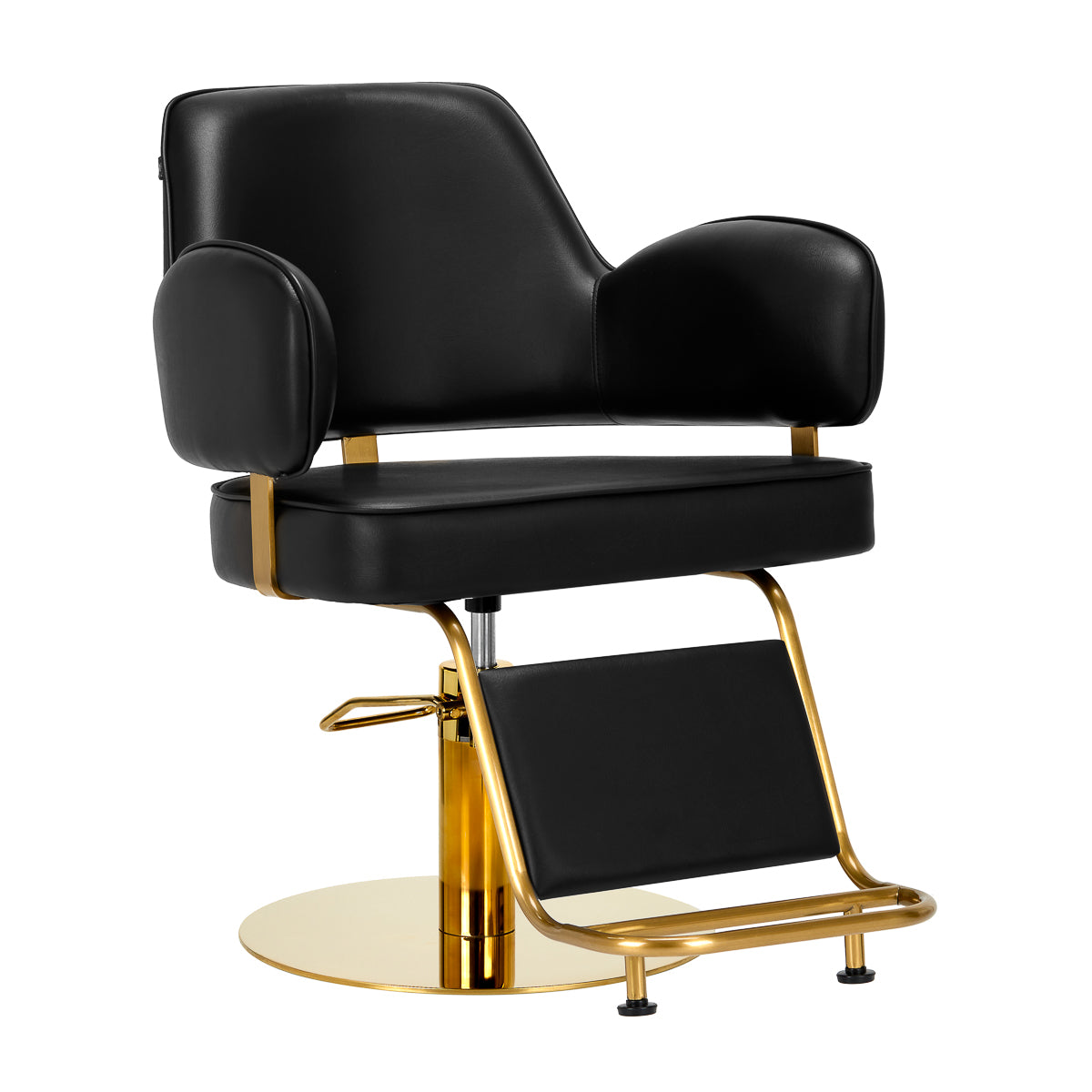Fauteuil de coiffure Gabbiano Linz NQ or noir