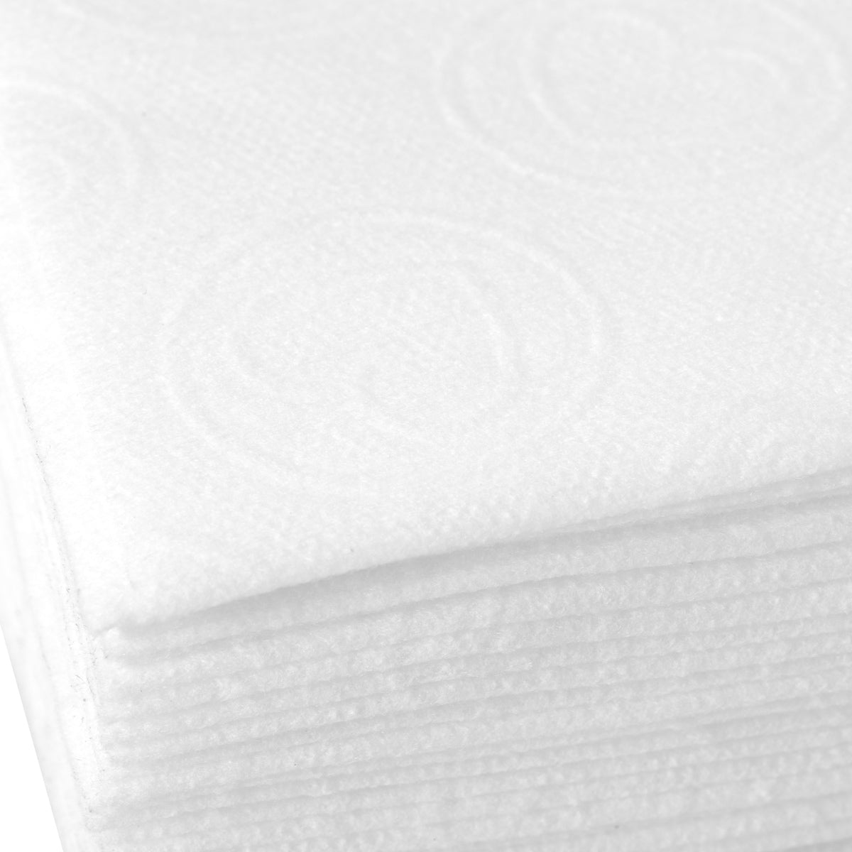 Jetable treatment scarves 20 pcs. 70×40 cm blanc hearts