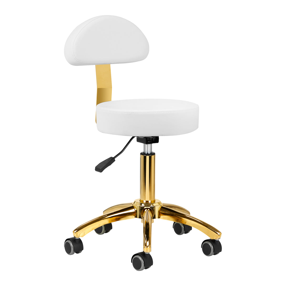 Tabouret cosmétique AM-304G blanc