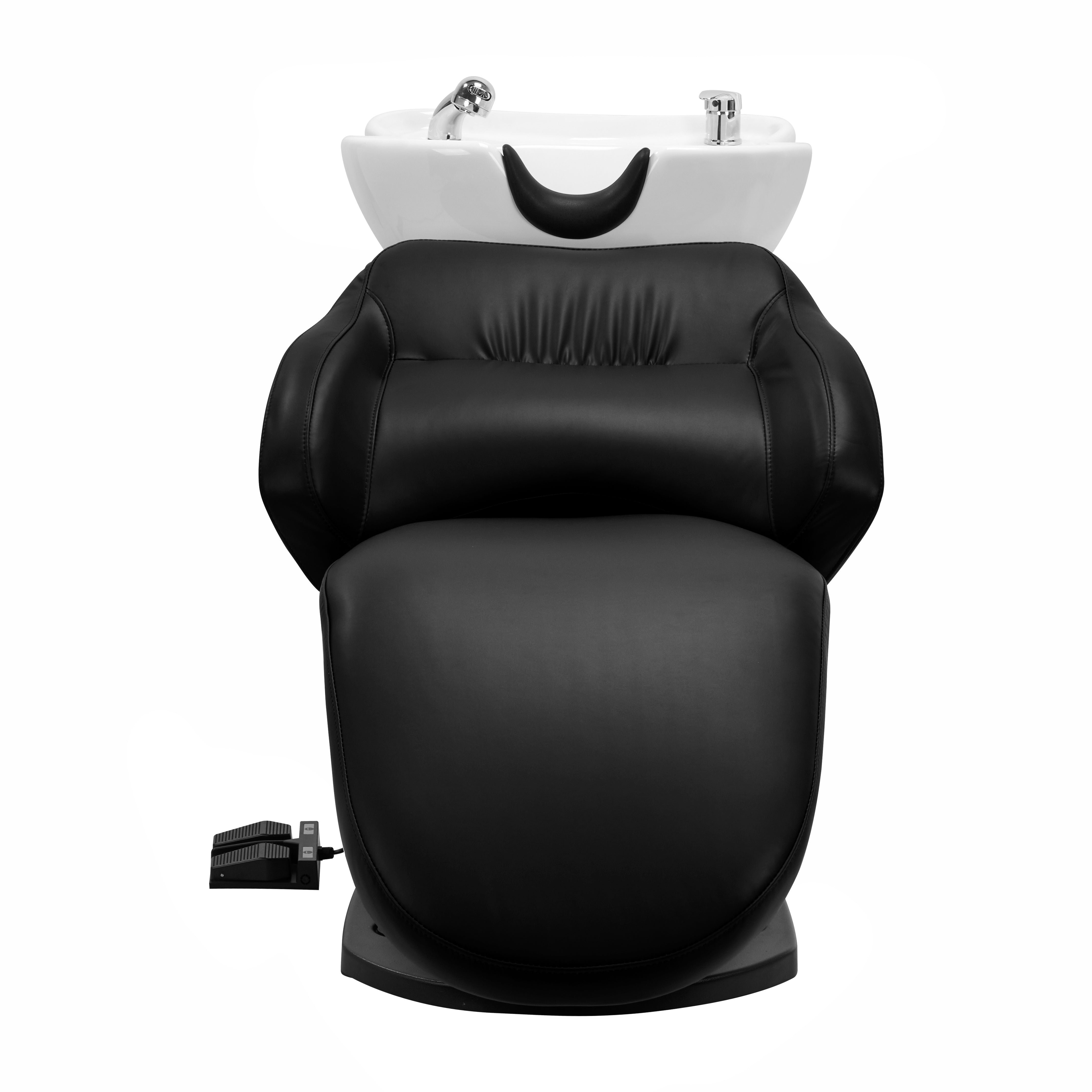 Gabbiano électrique coiffure bac de lavage TRYCHO noir