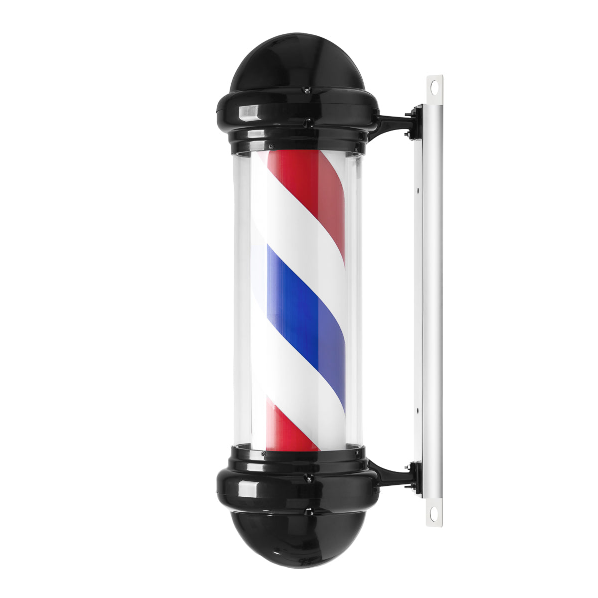 Illuminated plafond barbier shop BB-02 noir, grand
