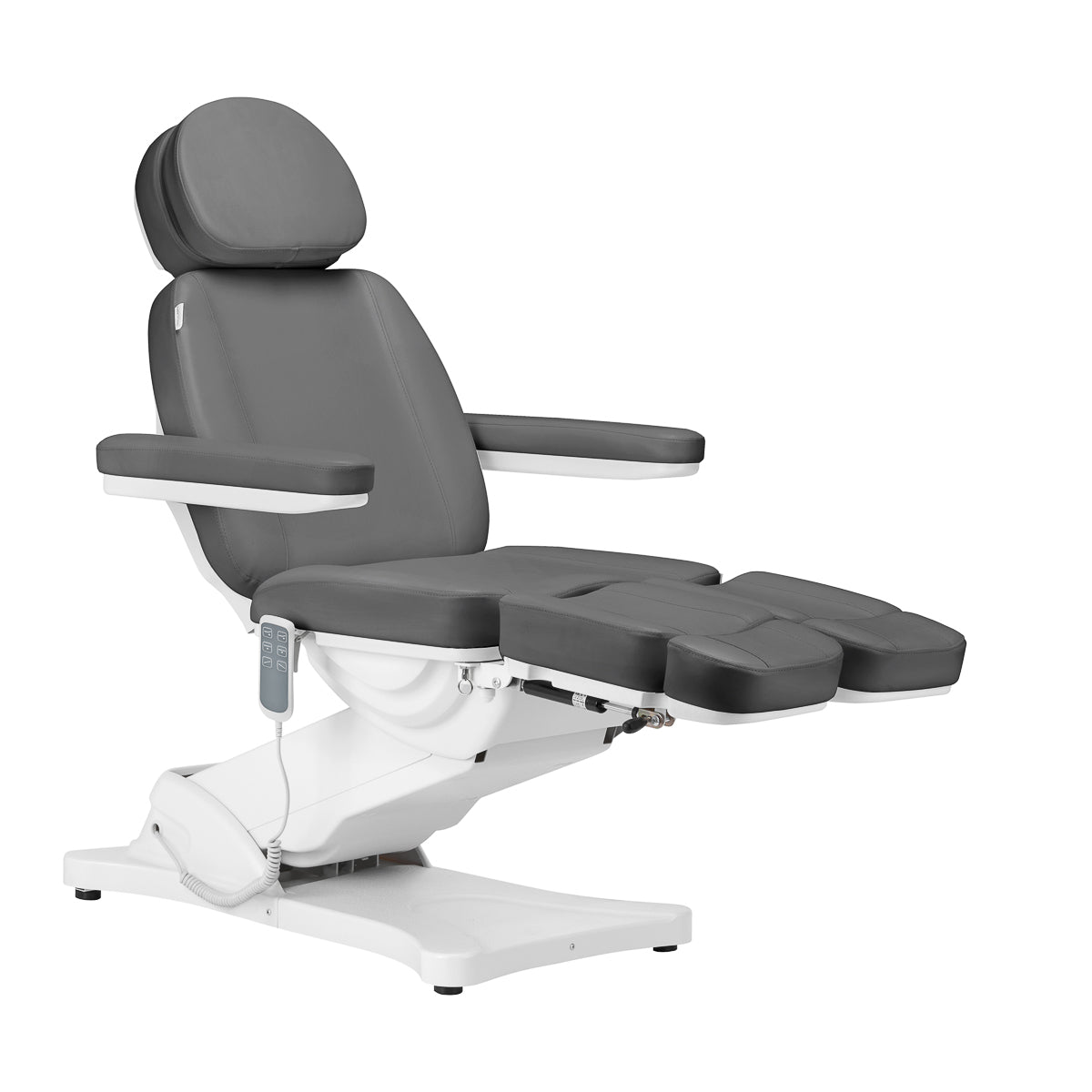 Électrique chaise cosmétique SILLON CLASSIC 3 moteurs with pedi cradle gris