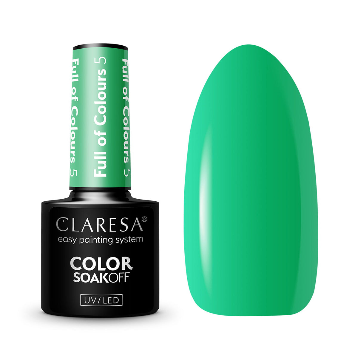 Vernis hybride CLARESA Plein de couleurs 5 -5g