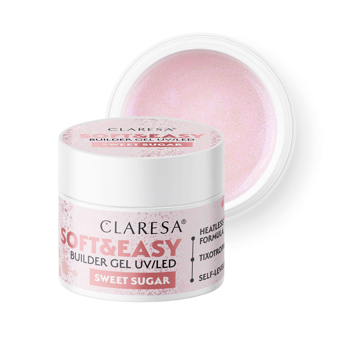 Gel constructeur Claresa Soft&Easy sweet sugar 90g