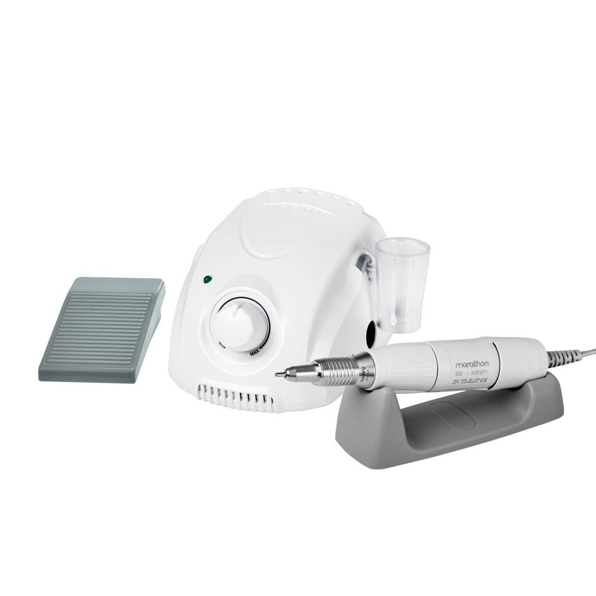 Saeyang Marathon 3 Champion perceuse à ongles machine blanc + H35LSP blanc