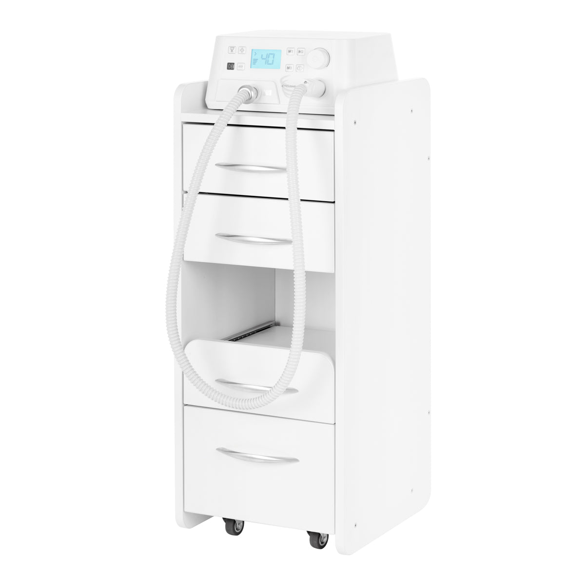 Kit: Saeyang Marathon Cyclone-Vac podiatry perceuse à ongles machine with absorber + mini 969 storage unit