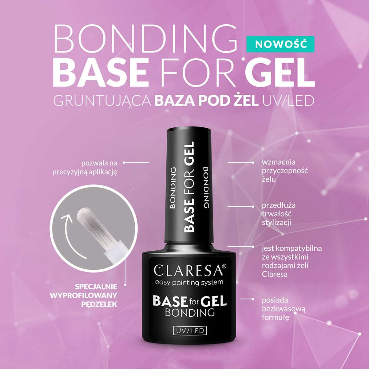 Claresa base de liaison pour gel - base sans acide pour gel