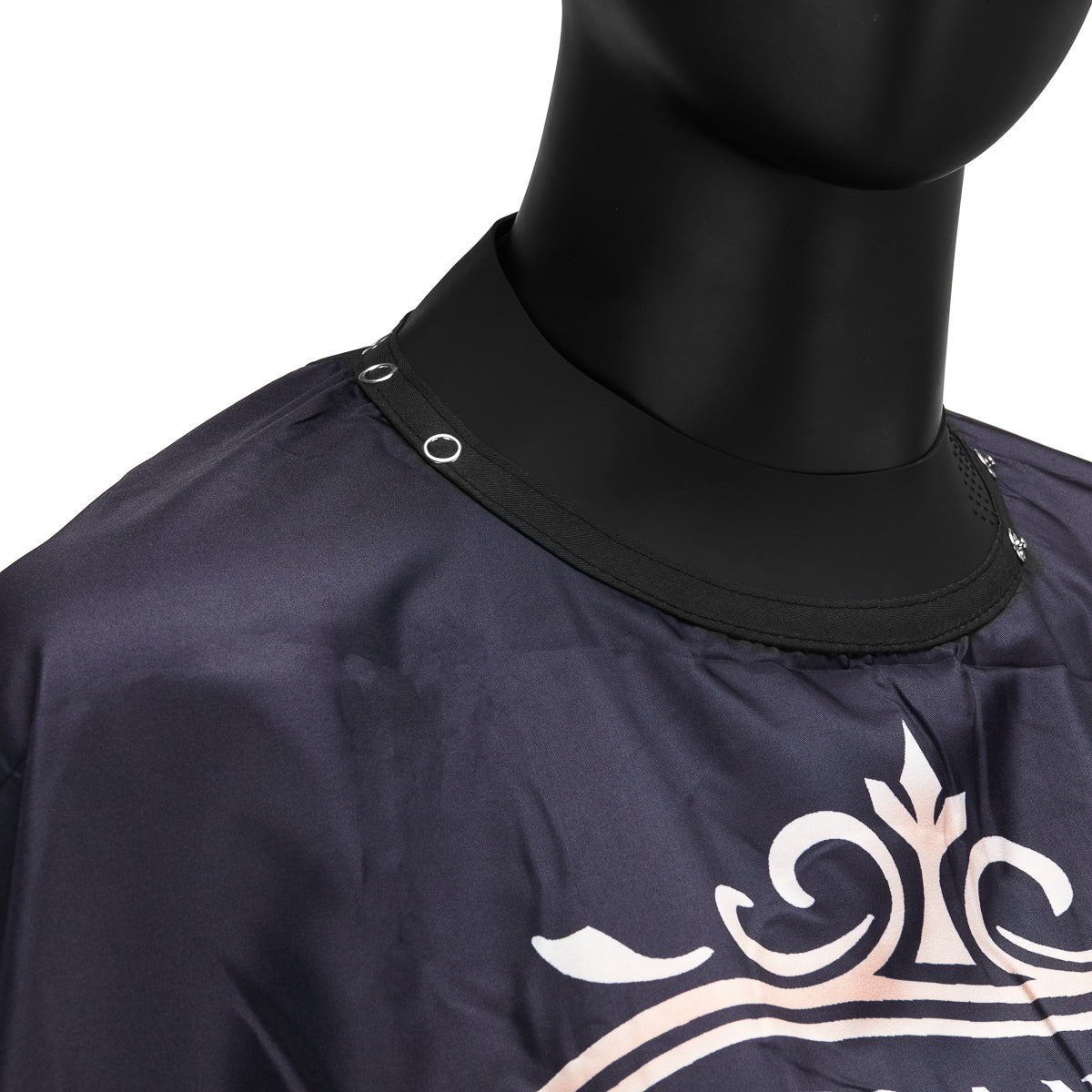 Barbier coiffure cape with elastic band J-456