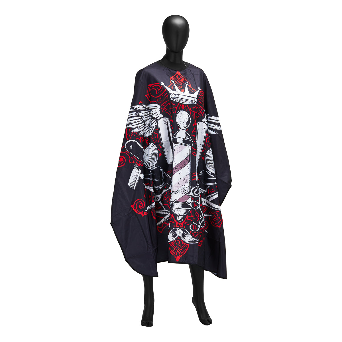 Barbier coiffure cape with elastic band J-457
