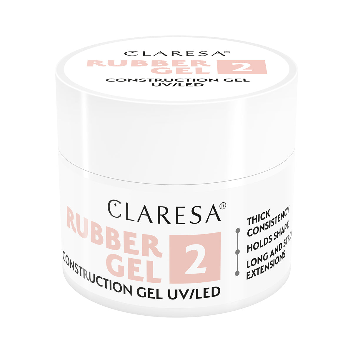 Claresa gel de construction caoutchouc 2 45g