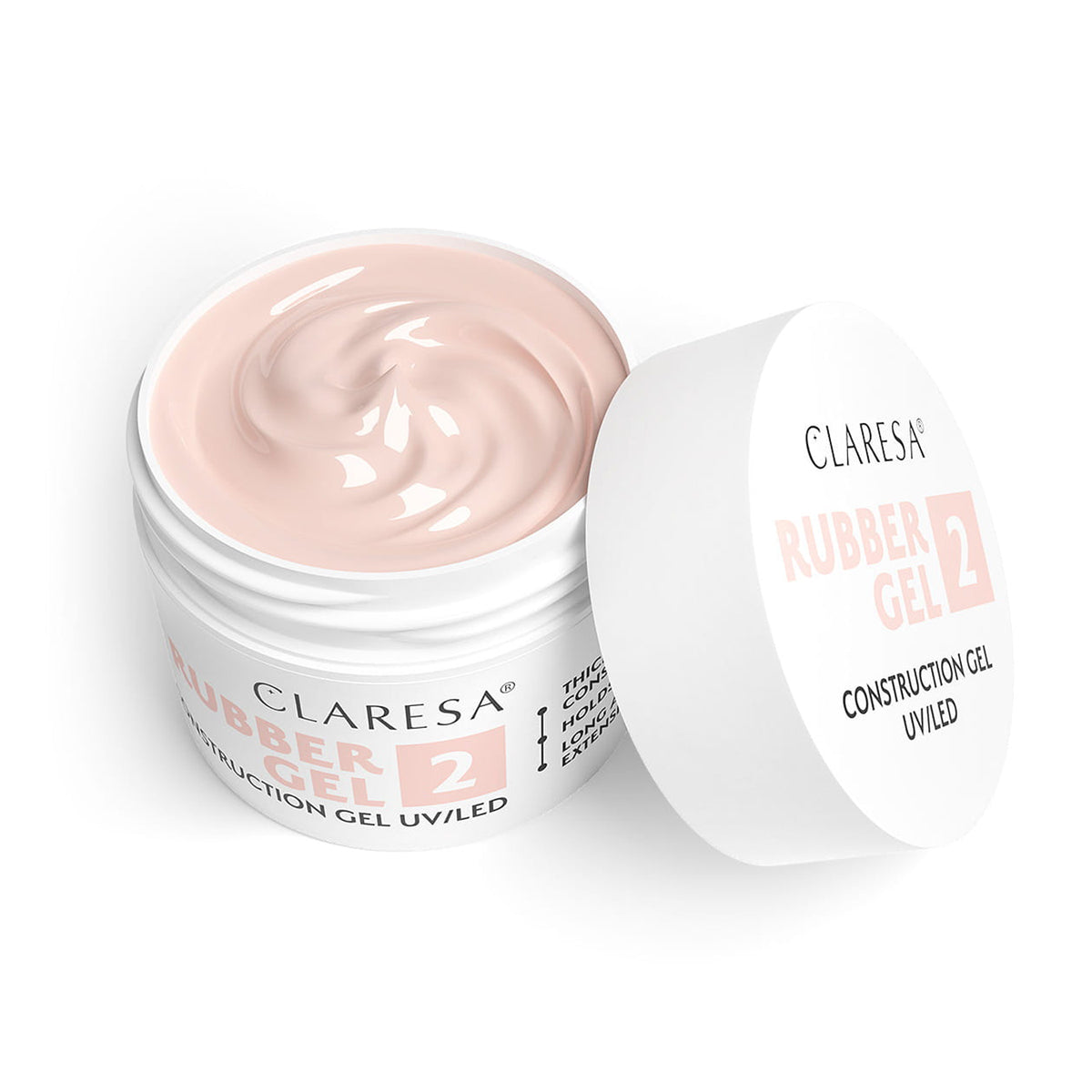 Claresa gel de construction caoutchouc 2 45g