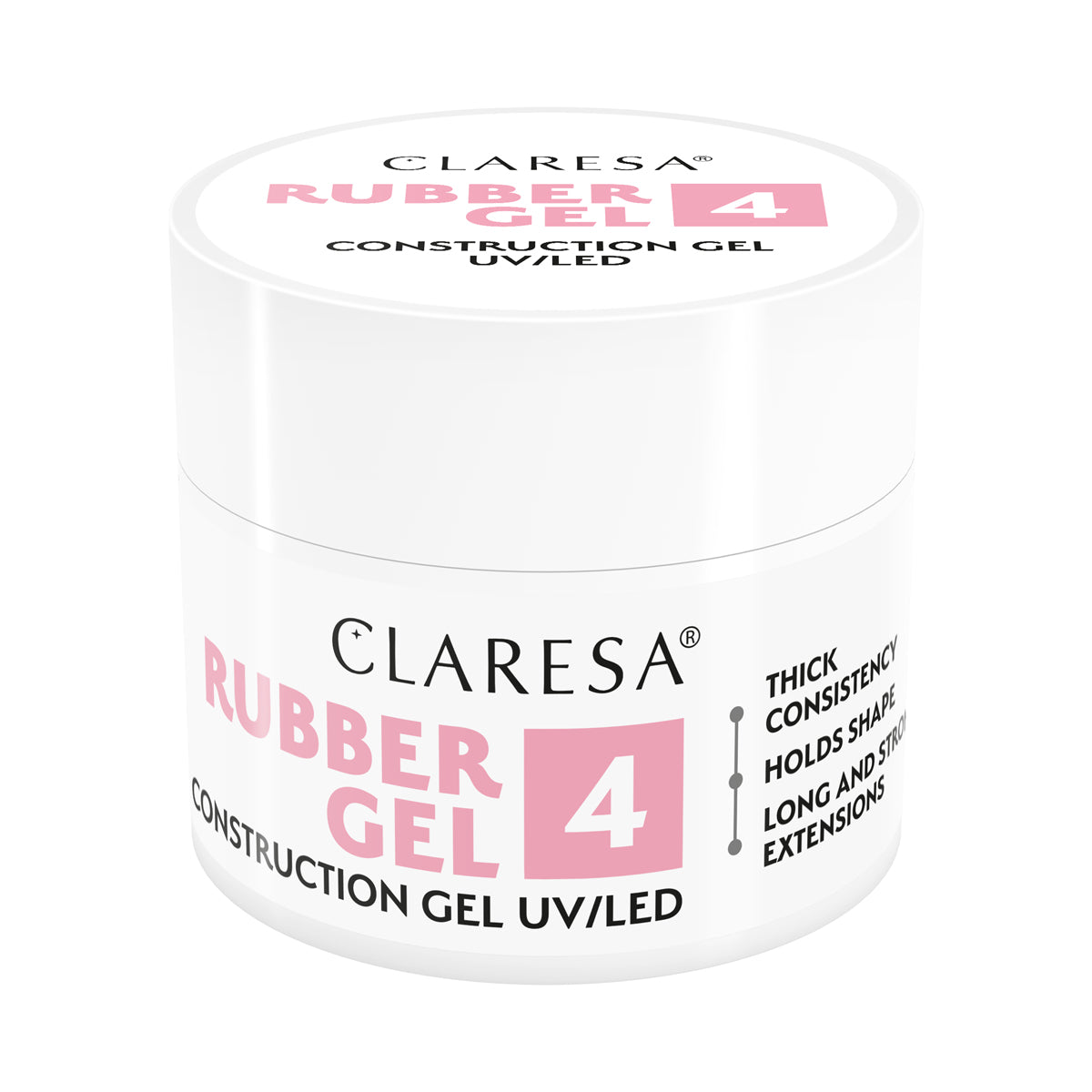 Claresa gel de construction caoutchouc 4 45g