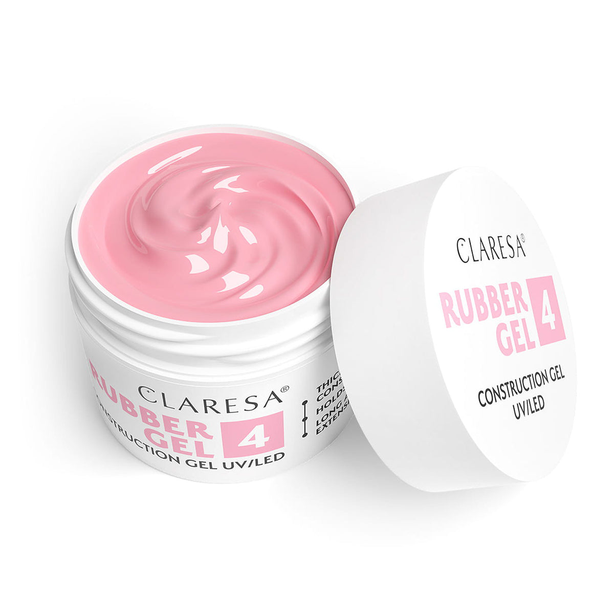 Claresa gel de construction caoutchouc 4 45g