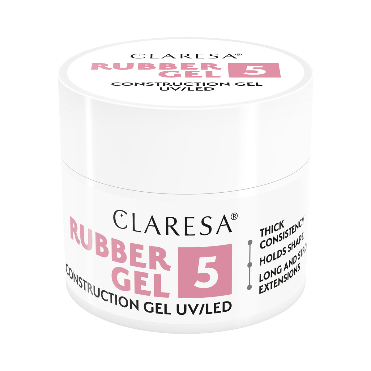 Claresa Gel de construction caoutchouc 5 90g