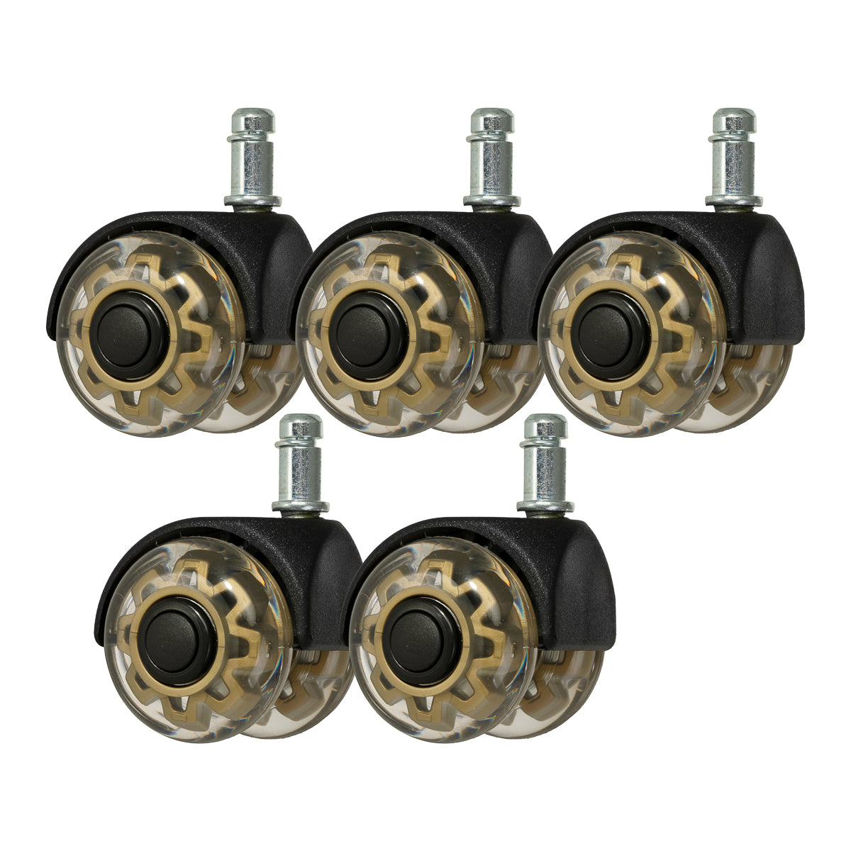 Roll Speed Duo press-on tabouret wheel ensemble of 5 pièces