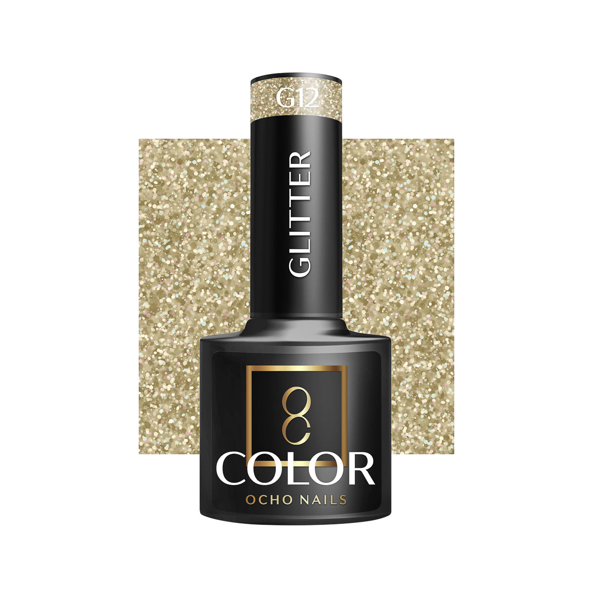 OCHO NAILS vernis à ongles hybride glitter G12 -5 g