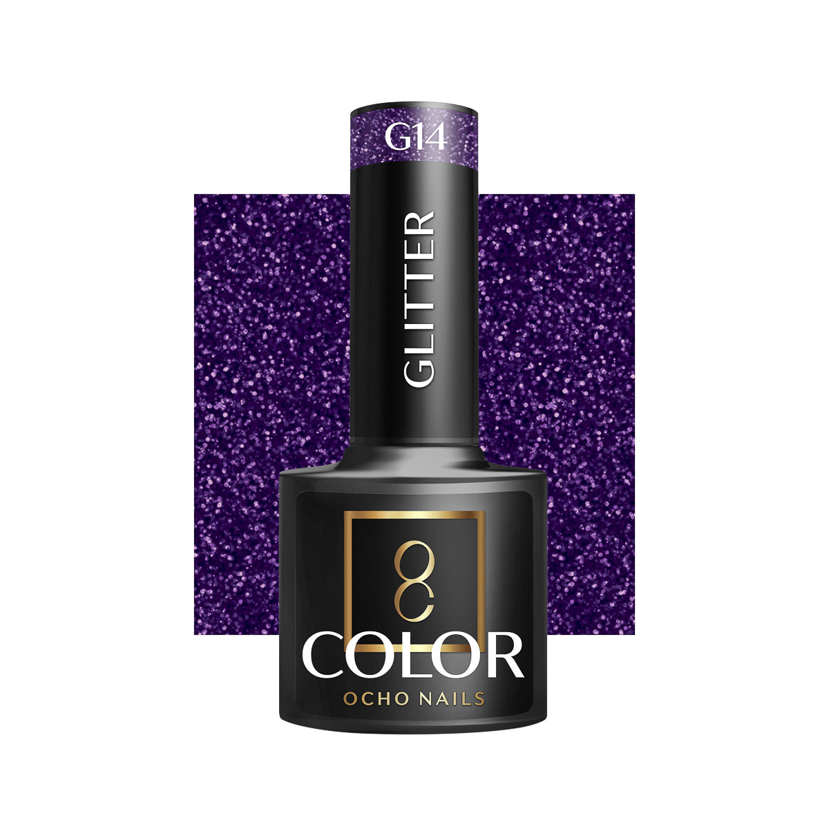 OCHO NAILS vernis à ongles hybride glitter G14 -5 g