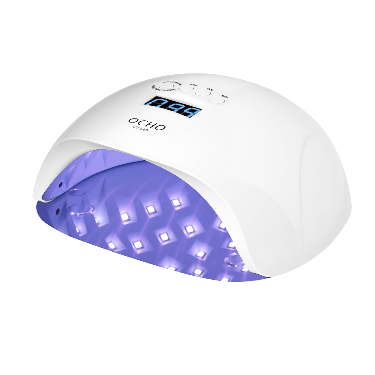 Lampe UV LED OCHO NAILS X13 65W blanc with mirrored bottom
