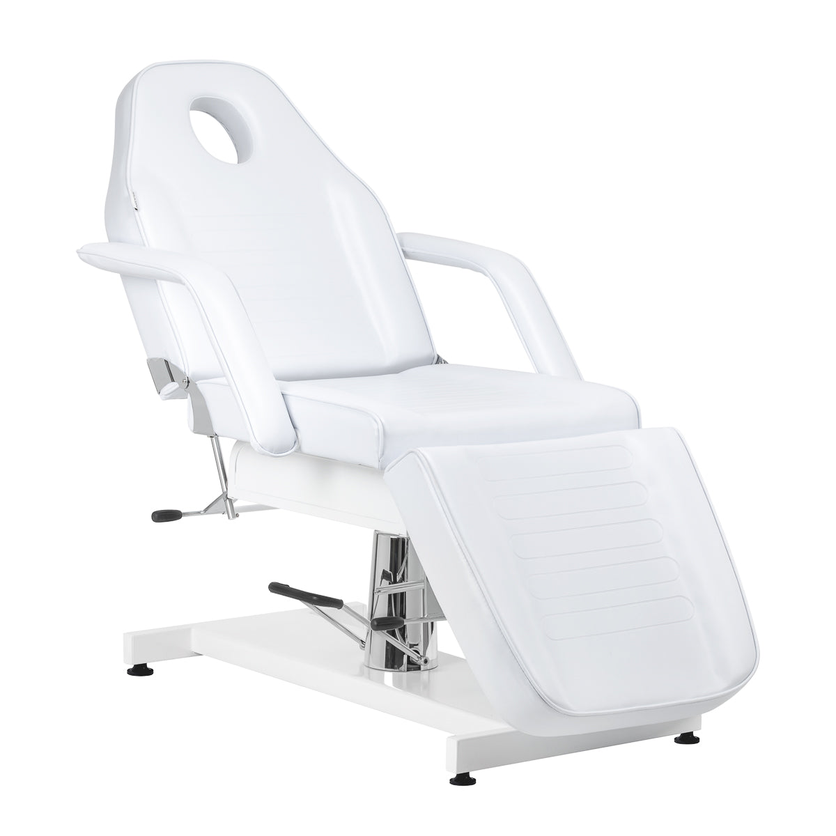 Sillon hydraulique chaise cosmétique v2 210 blanc