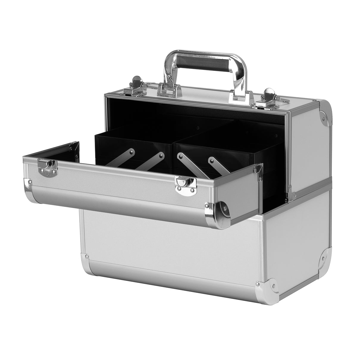 Cosmetic étui argent 40