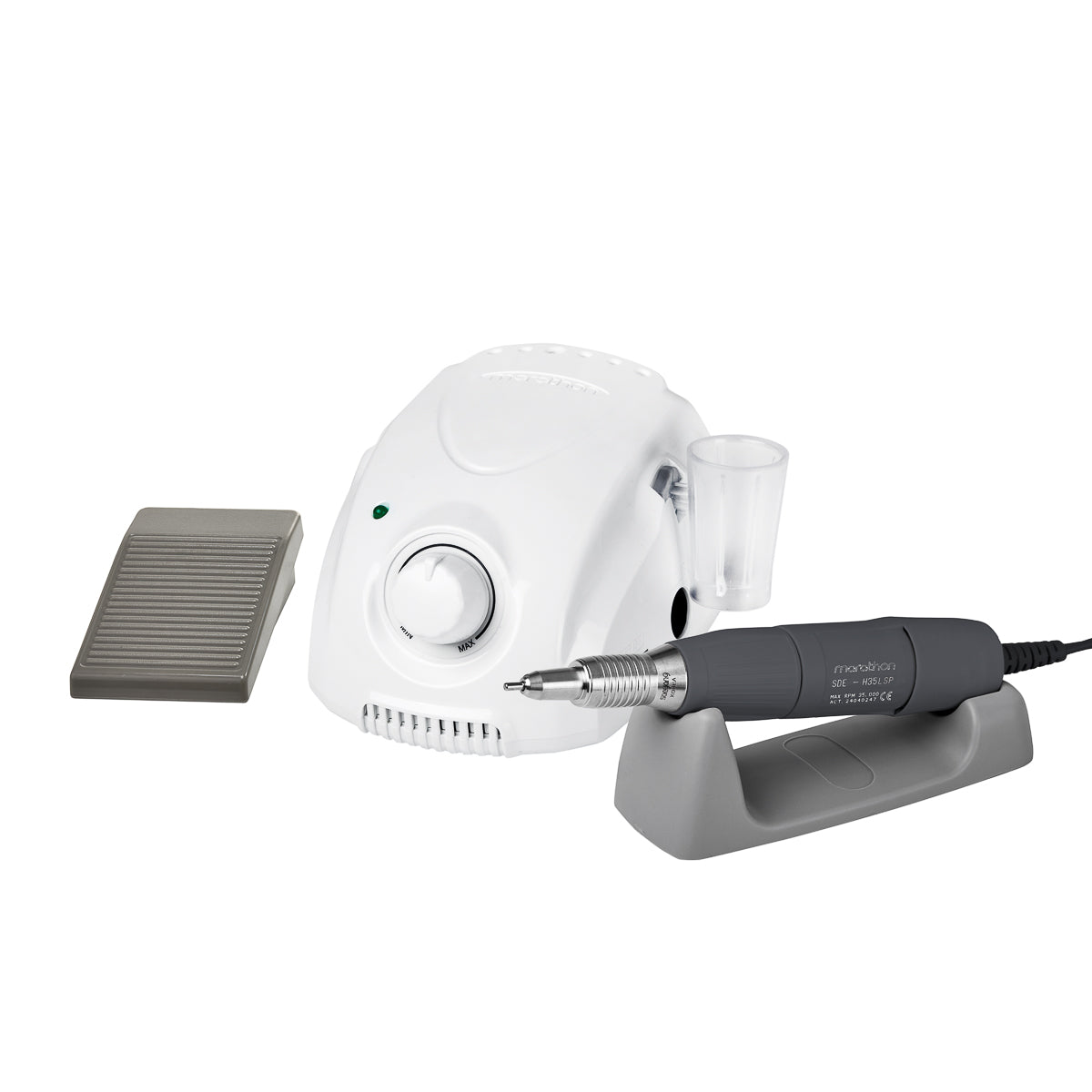 Saeyang Marathon 3 Champion perceuse à ongles machine blanc + H35LSP gris