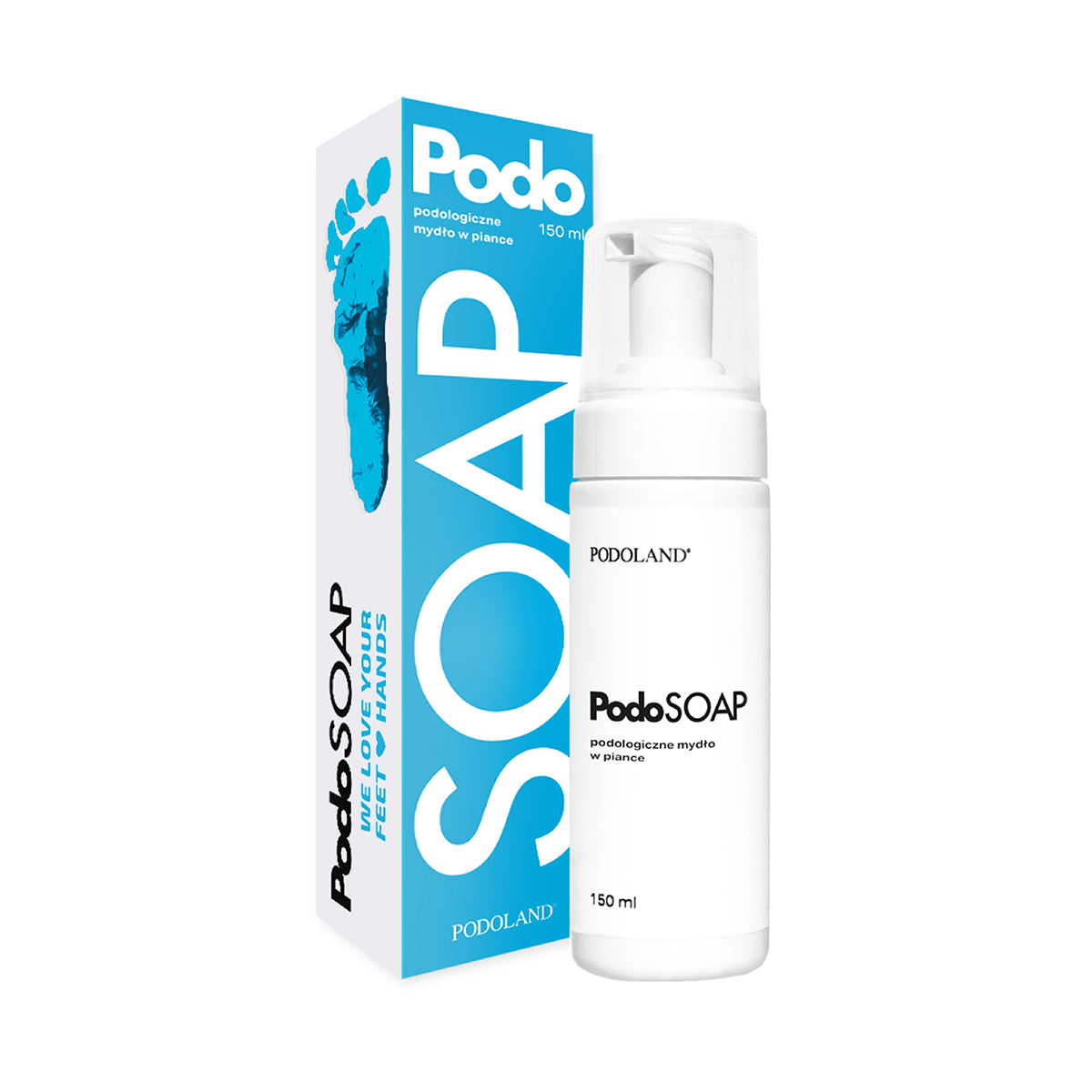 Podoland Podosoap savon podologique en mousse 100 ml