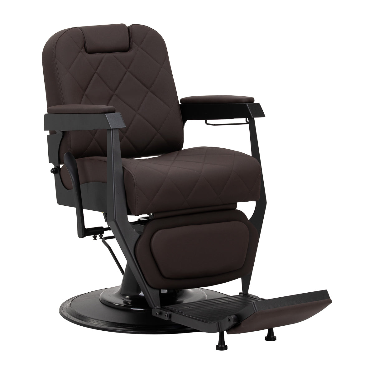 Gabbiano fauteuil Barbier Bruno with noir frame marron