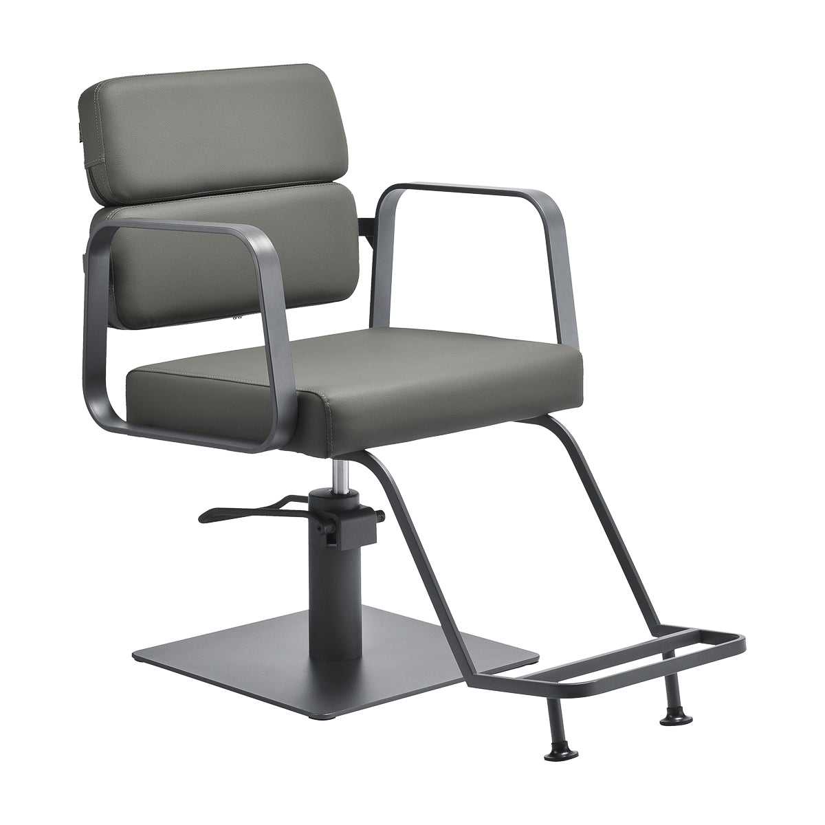 Gabbiano hairdressing chair Porto gray gray