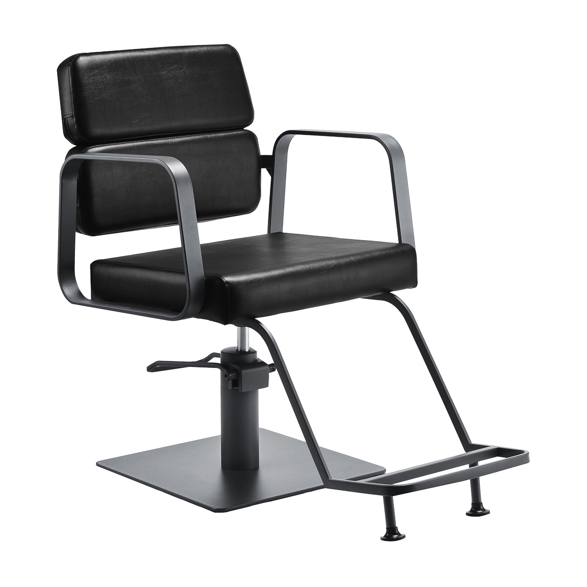 Gabbiano fauteuil de coiffure Porto gris noir