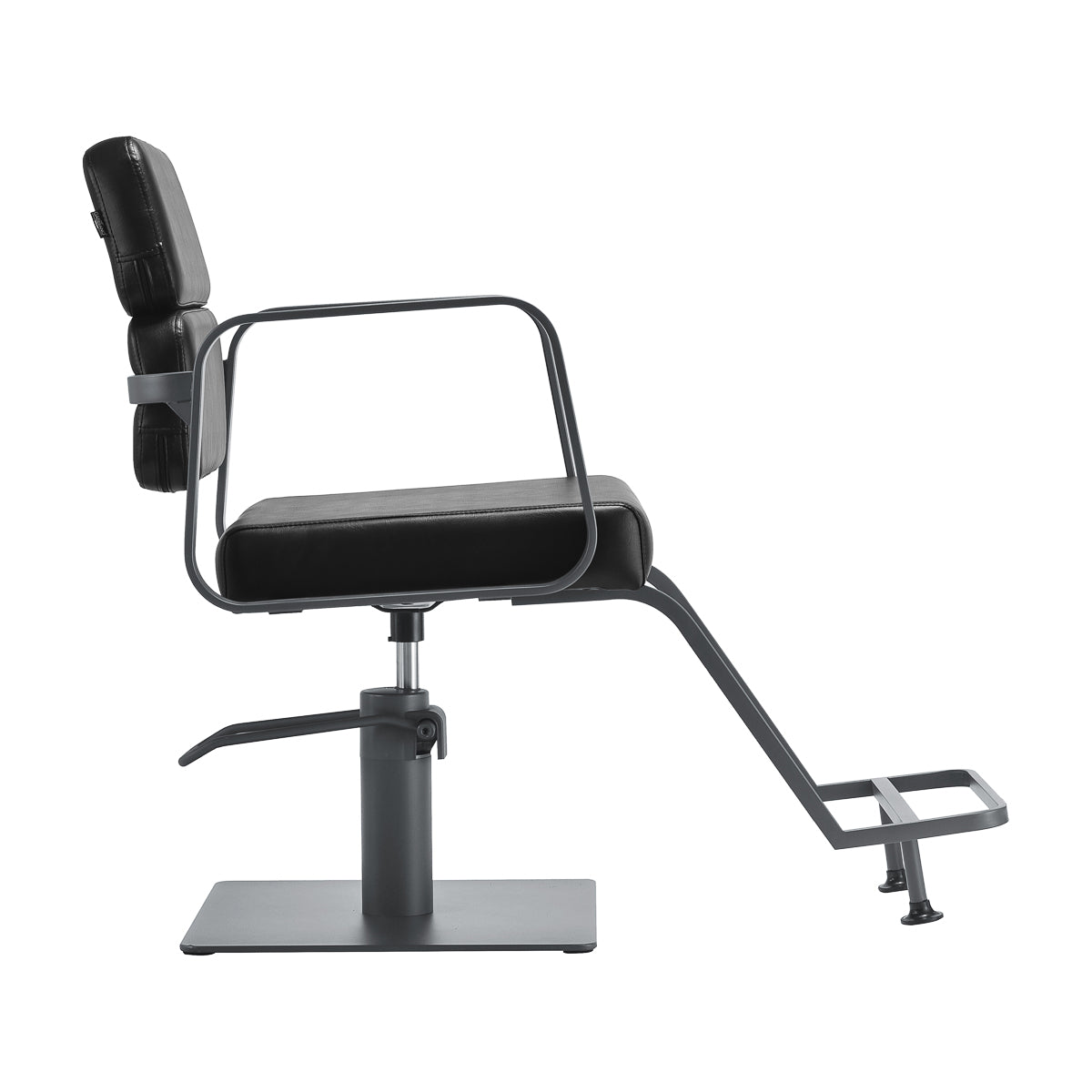 Gabbiano fauteuil de coiffure Porto gris noir