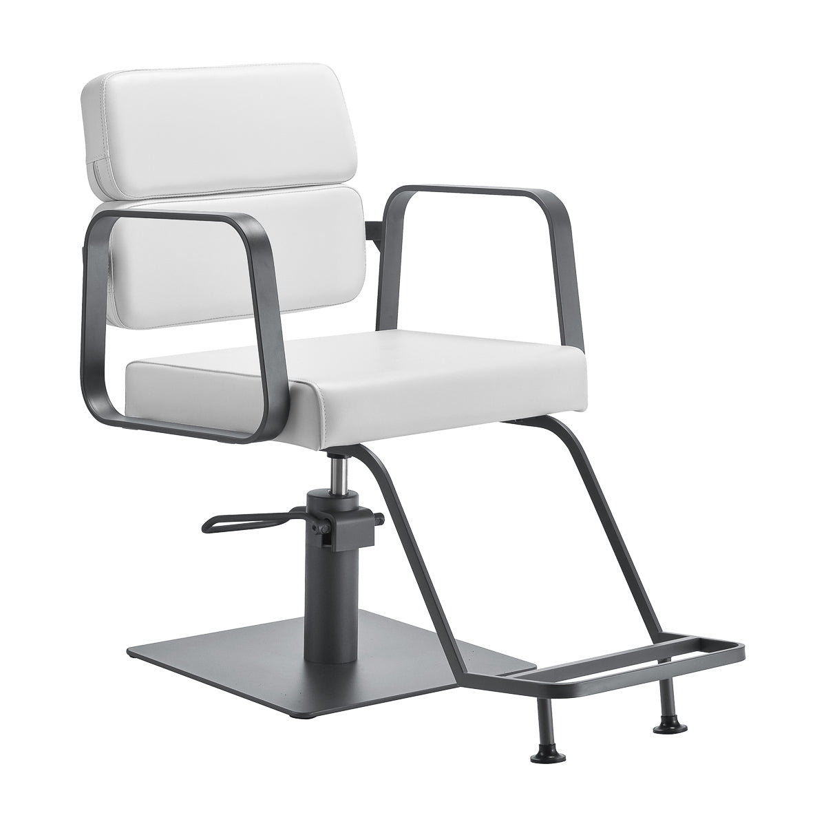 Gabbiano fauteuil de coiffure Porto gris blanc