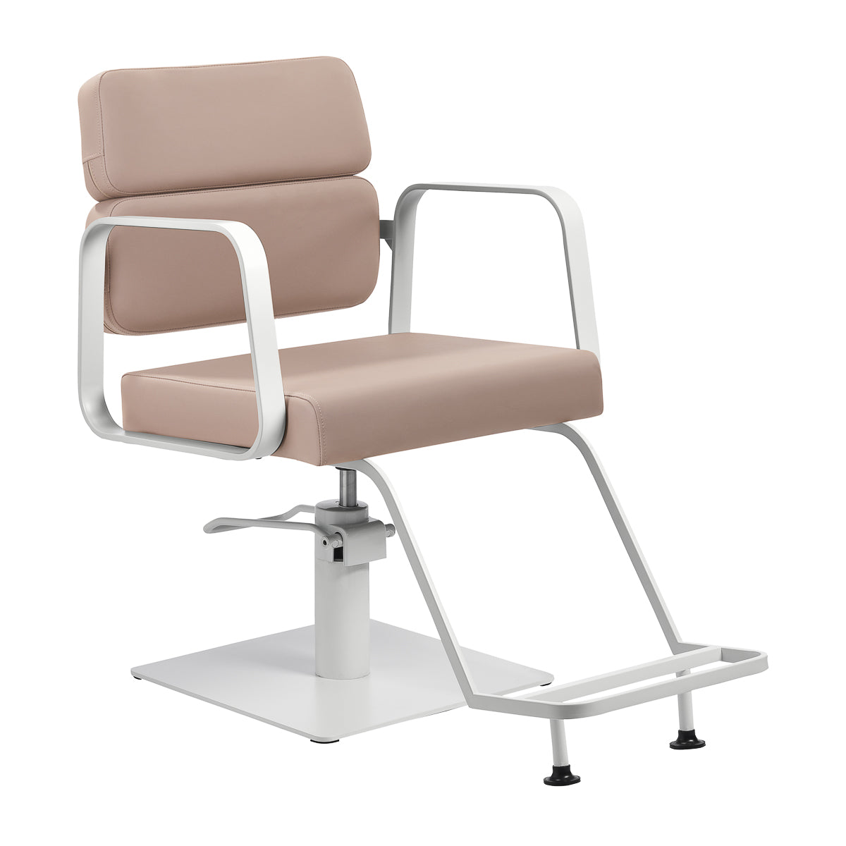 Gabbiano fauteuil de coiffure Porto blanc beige