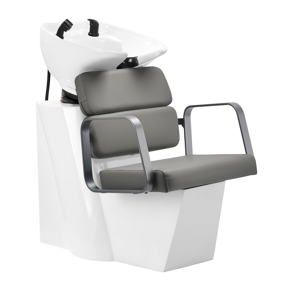 Gabbiano Porto cheveux bac de lavage gris gris