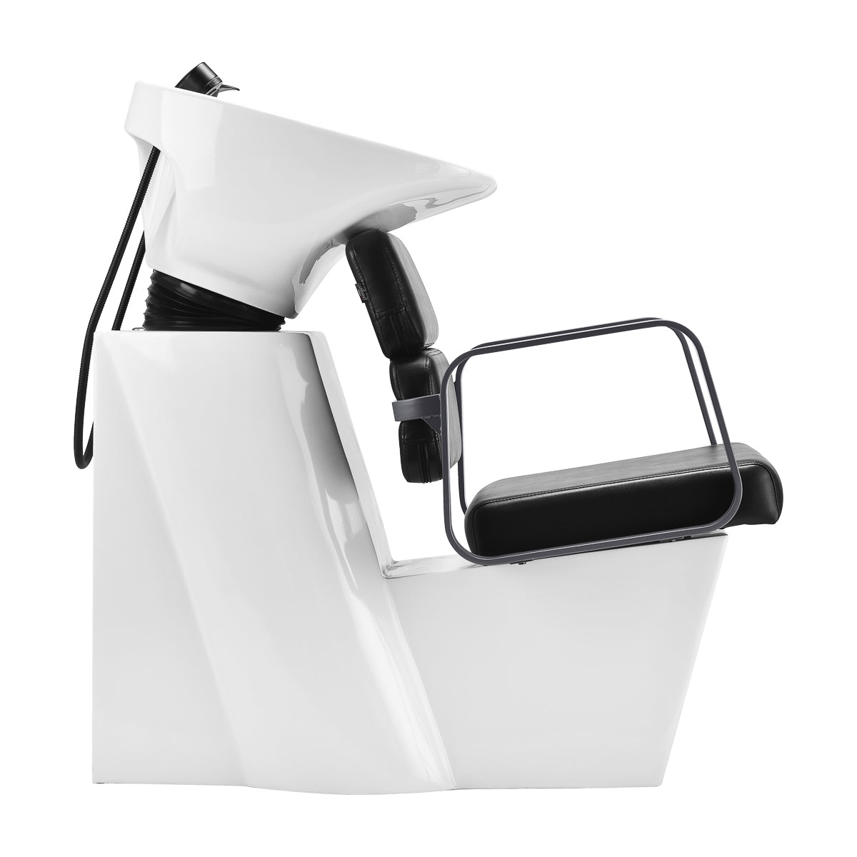 Gabbiano Porto cheveux bac de lavage gris noir