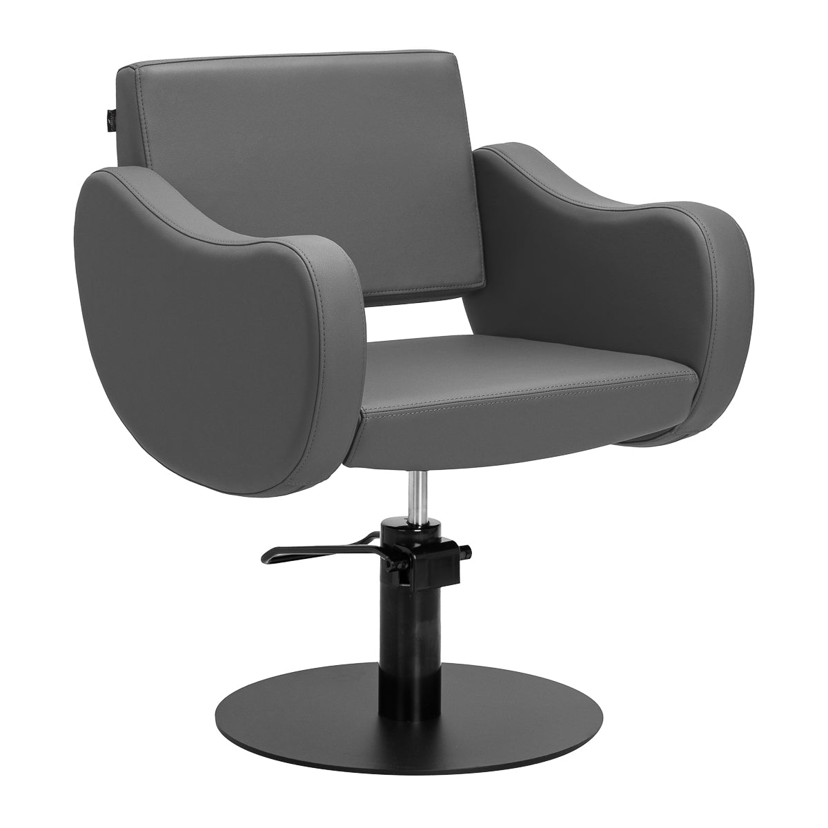 Gabbiano fauteuil de coiffure Sewilla gris noir base