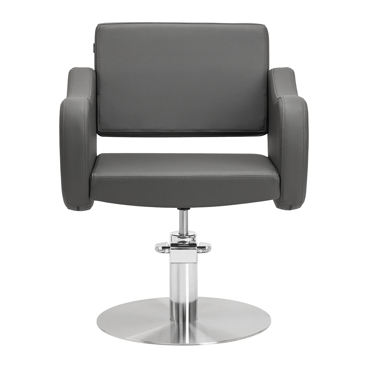 Gabbiano fauteuil de coiffure Sewilla gris INOX base