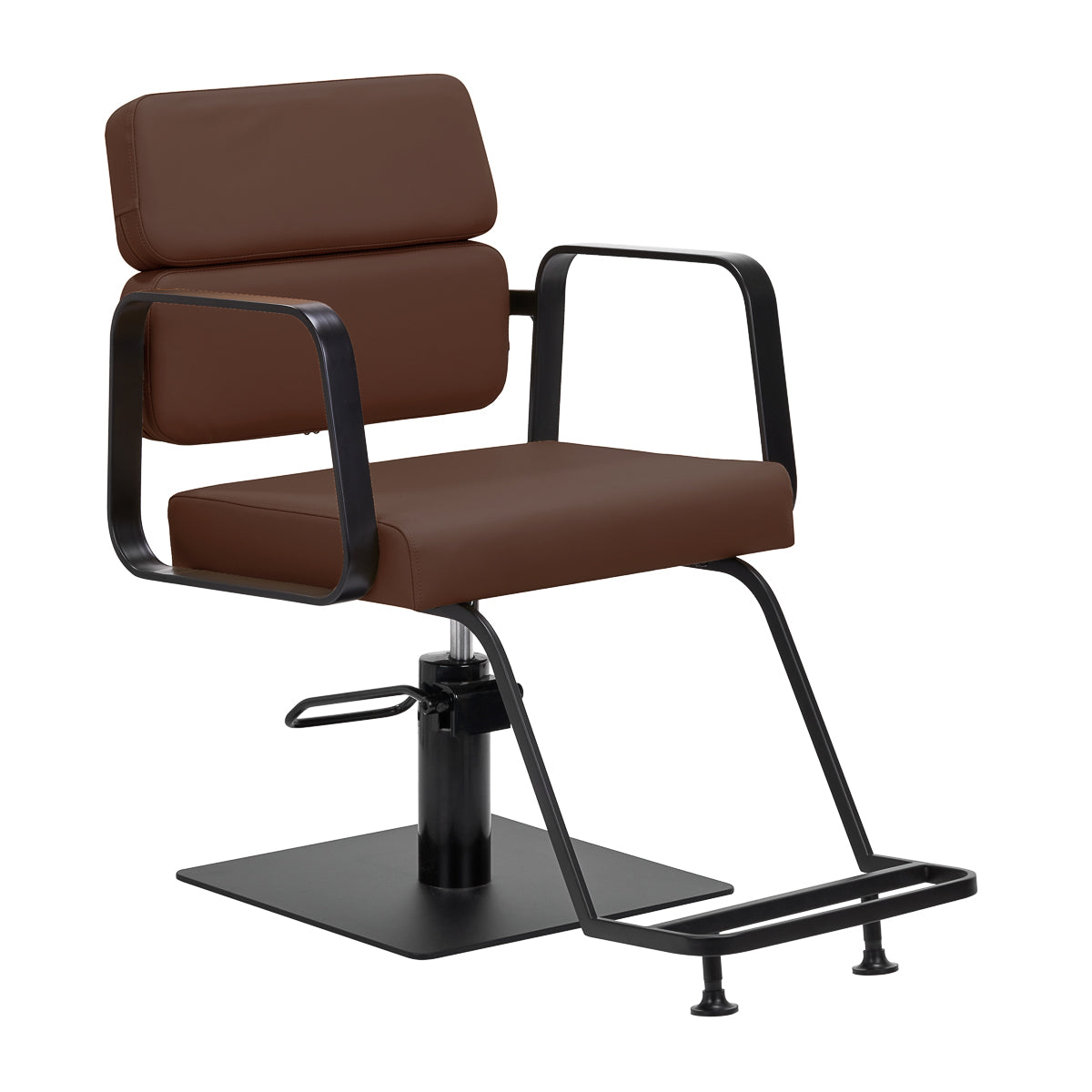 Gabbiano Porto fauteuil de coiffure noir chocolate