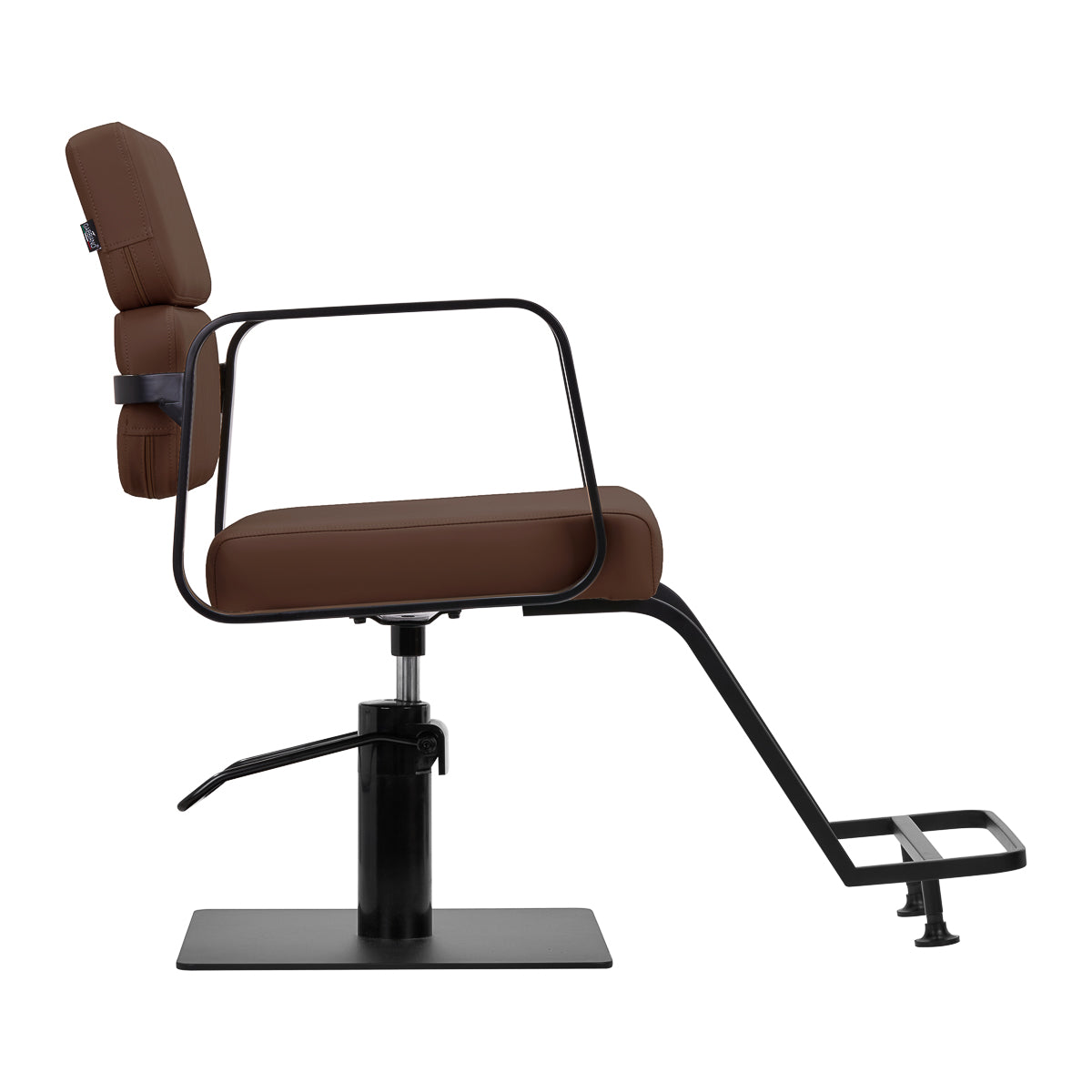 Gabbiano Porto fauteuil de coiffure noir chocolate