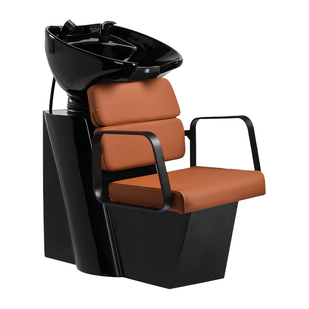 Gabbiano Porto cheveux bac de lavage noir  orange
