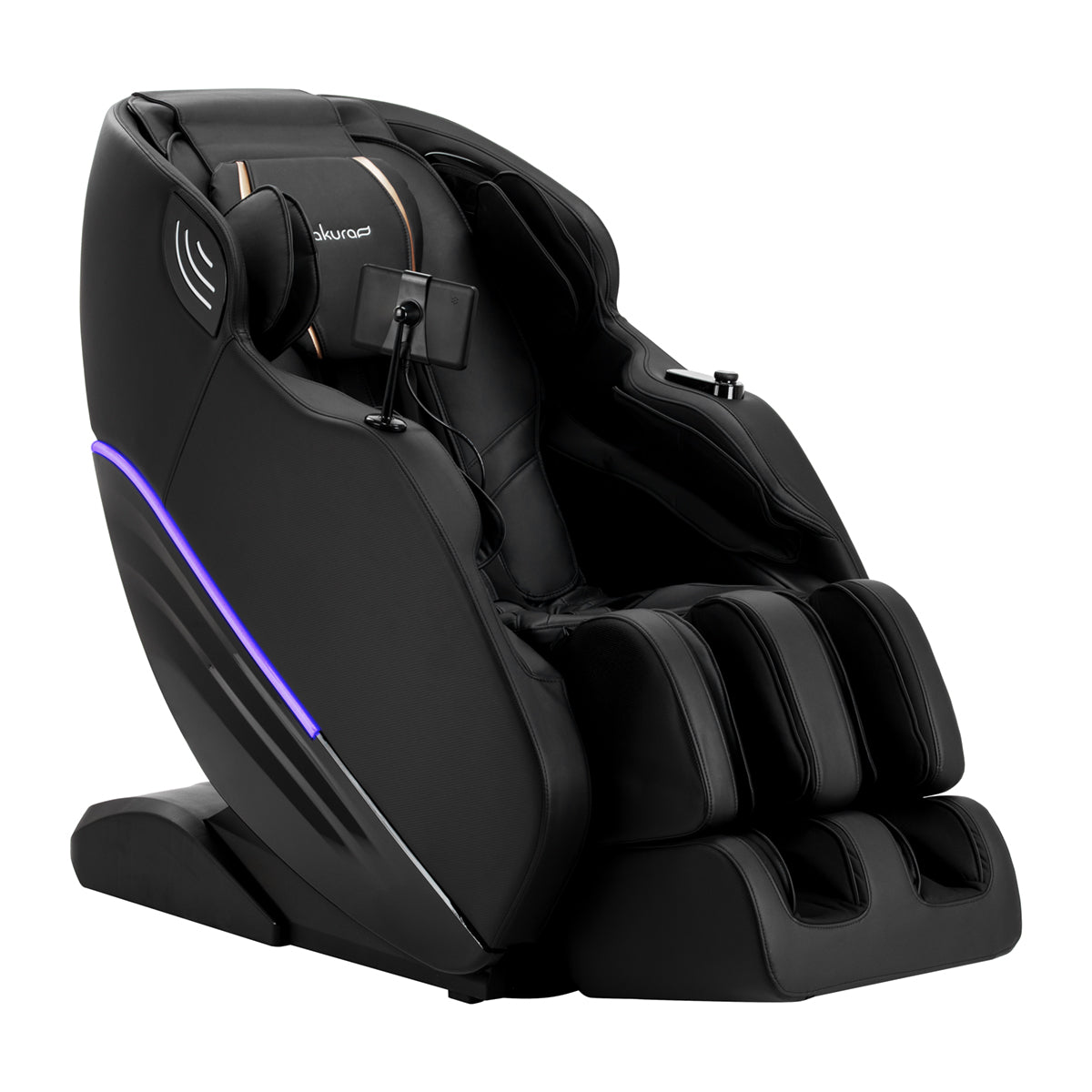 Fauteuil de massage 3D Sakura Maximus 809 noir
