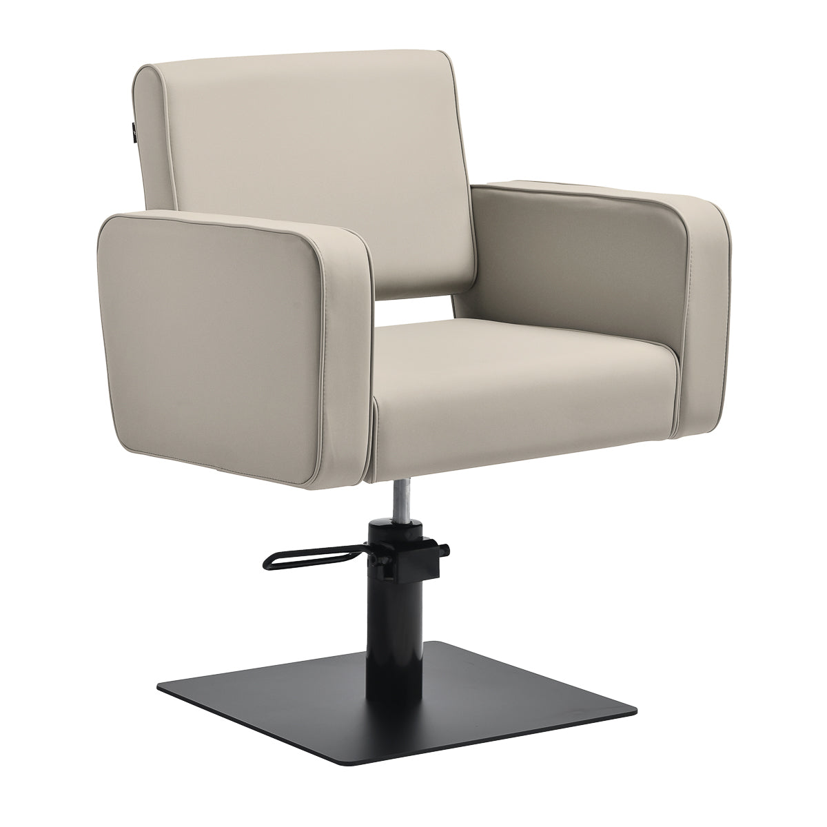Gabbiano Bilbao fauteuil de coiffure gris-beige