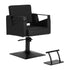 Fauteuil de coiffure cheveux System Duplex noir noir