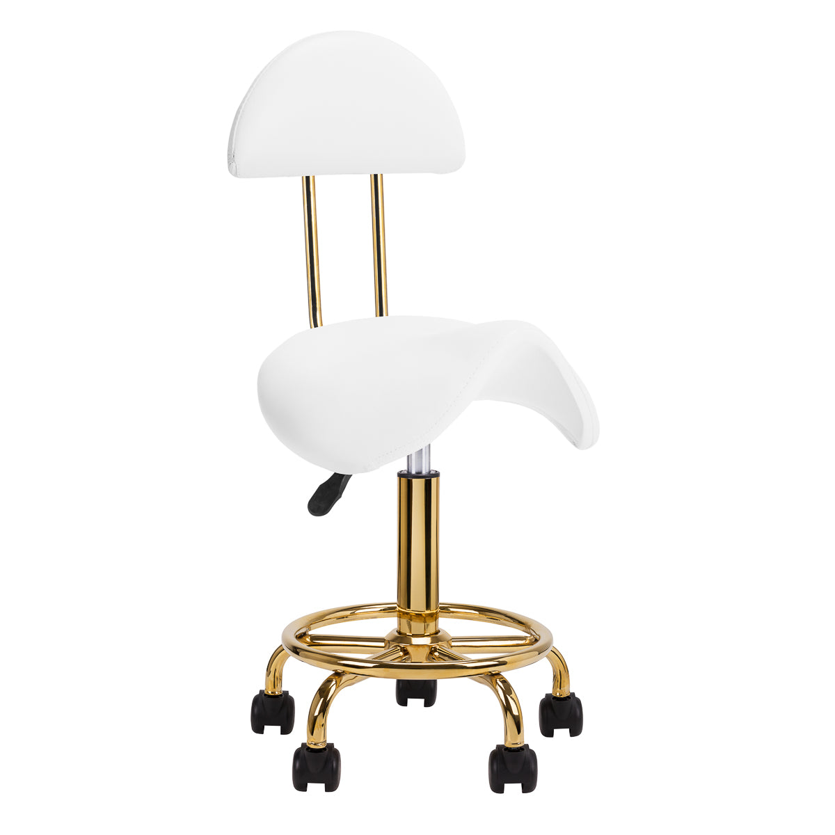 Tabouret cosmétique 6001-G or blanc second category