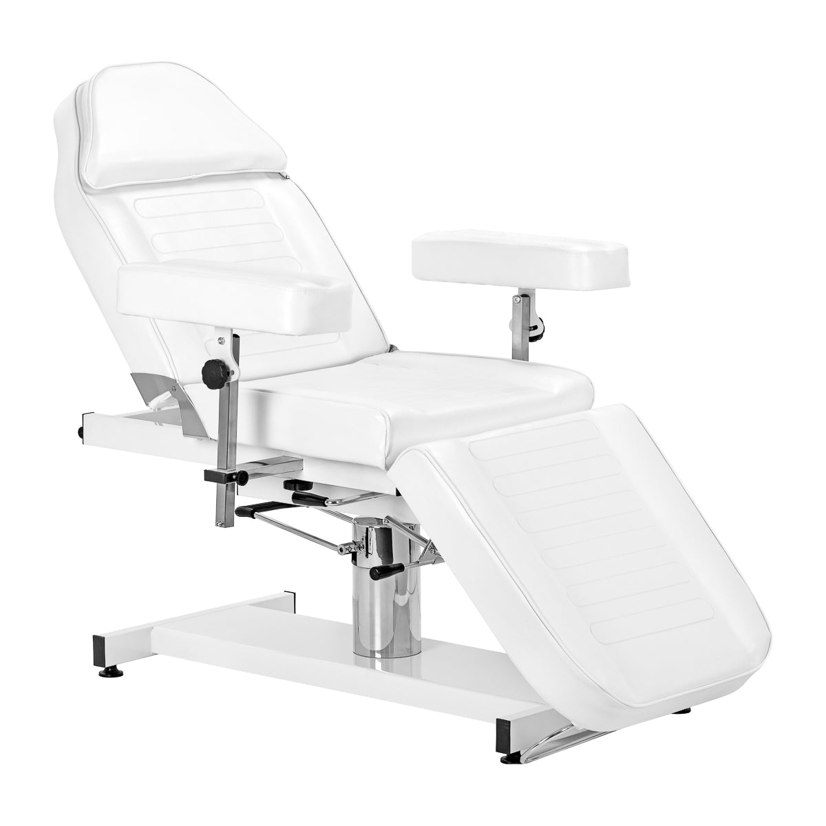 Cosmetic hydraulique chaise Sillon A 210DH with cradle blanc