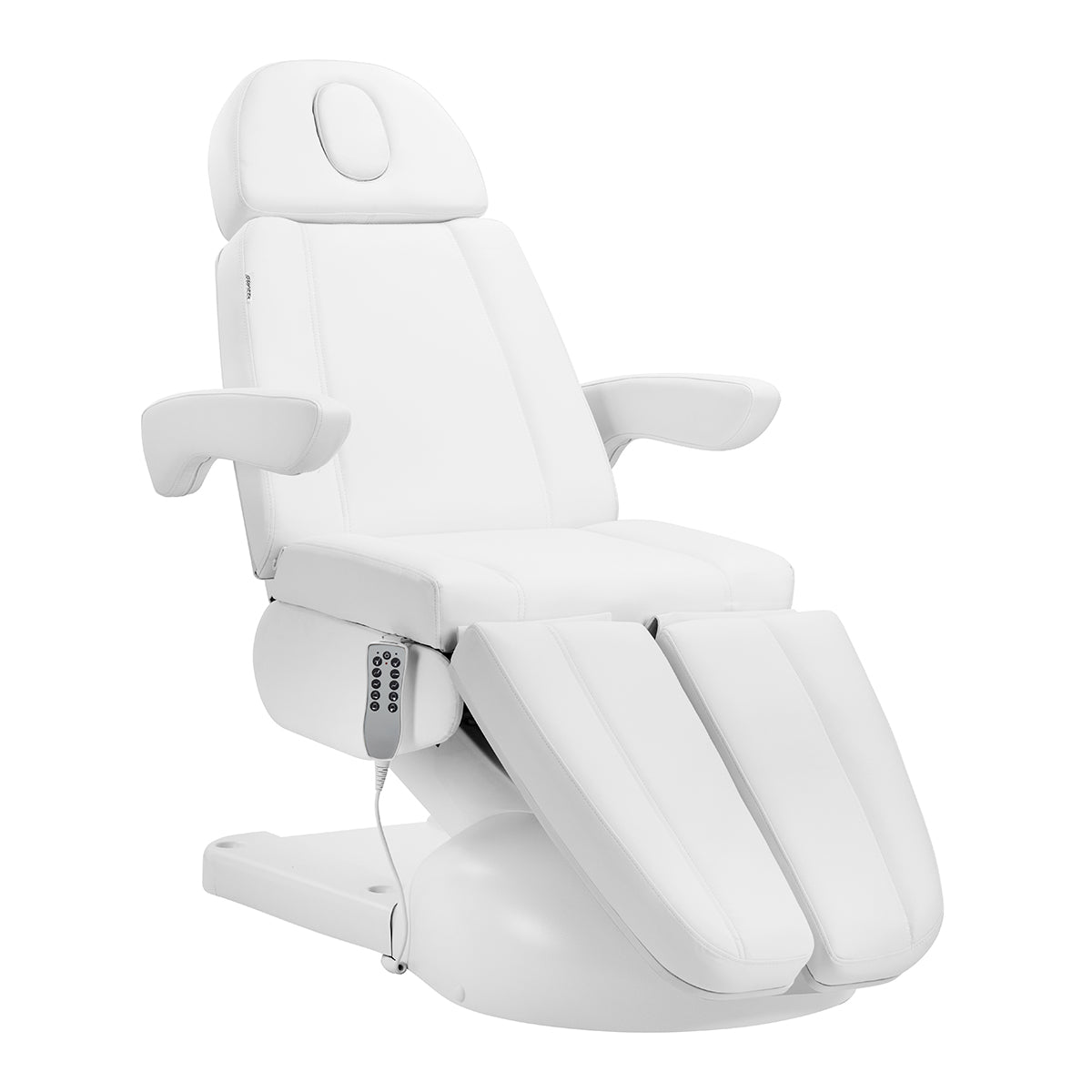 Azzurro Lux électrique chaise cosmétique pedi 5m blanc