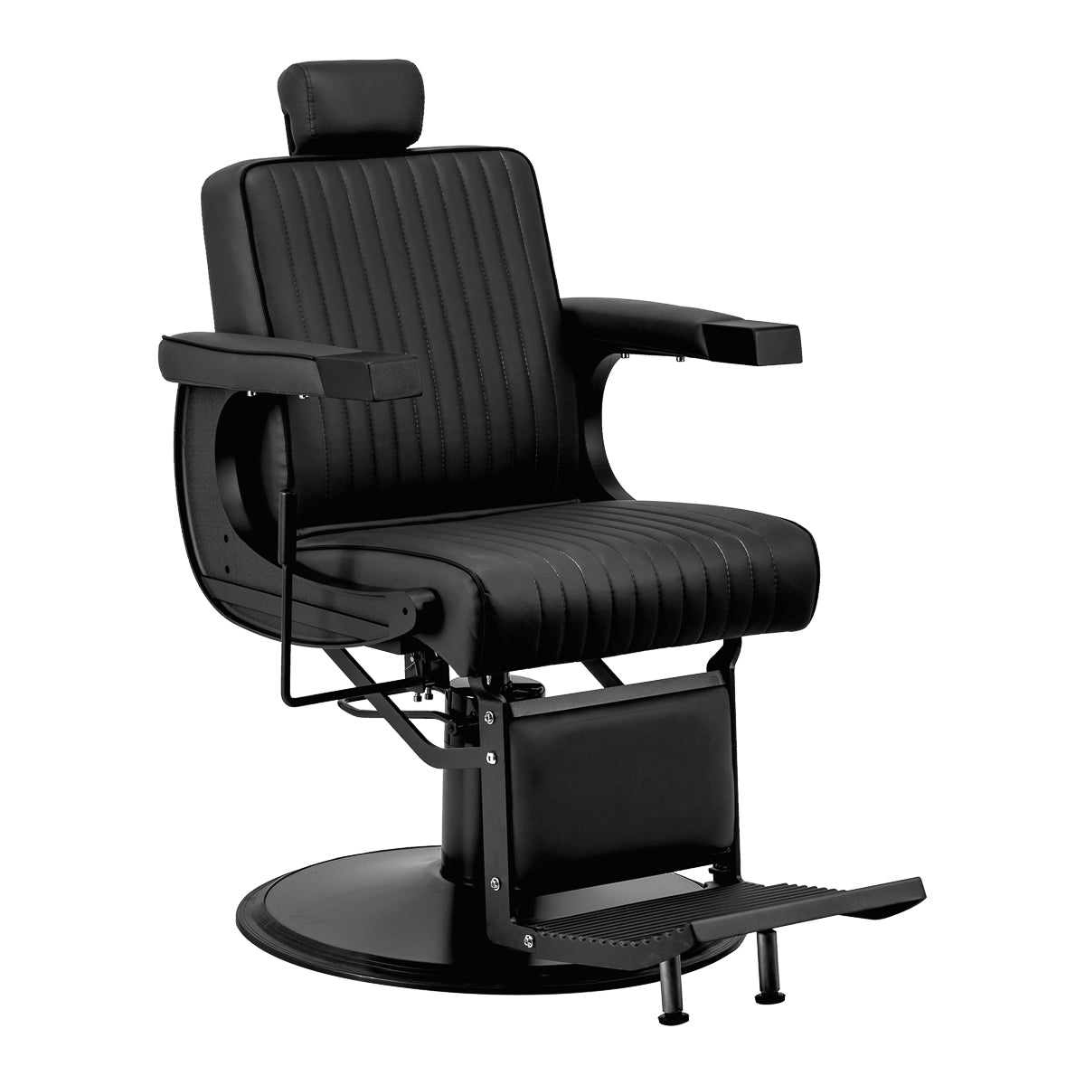 Gabbiano Visionerio fauteuil Barbier noir with noir frame
